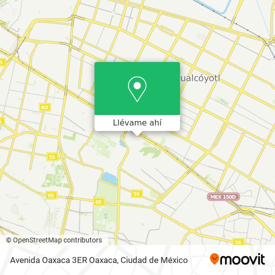 Mapa de Avenida Oaxaca 3ER Oaxaca