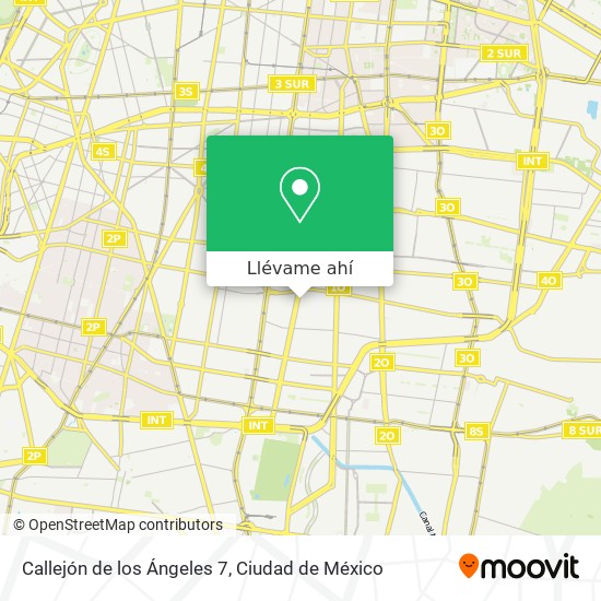 Mapa de Callejón de los Ángeles 7