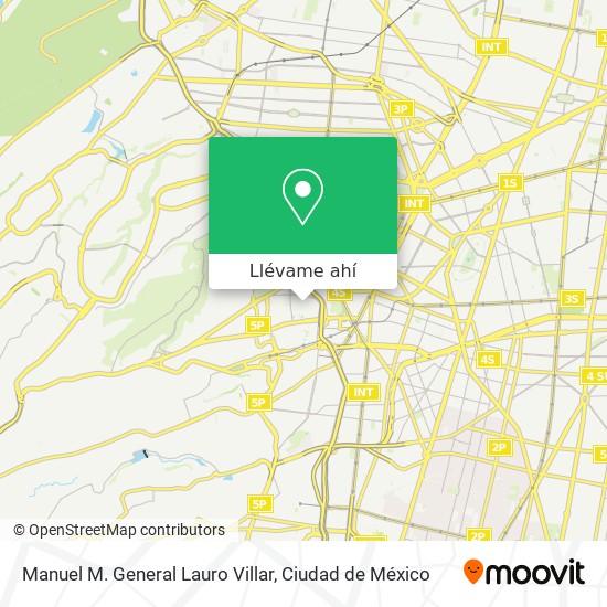 Mapa de Manuel M. General Lauro Villar