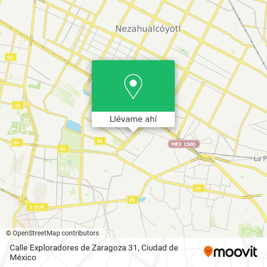 Mapa de Calle Exploradores de Zaragoza 31