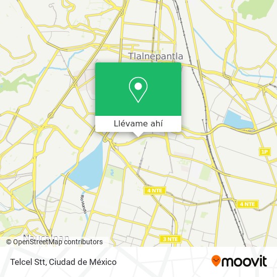Mapa de Telcel Stt