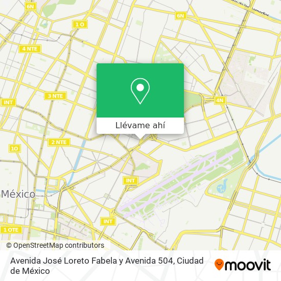 Mapa de Avenida José Loreto Fabela y Avenida 504