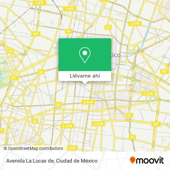 Mapa de Avenida La Lucas de