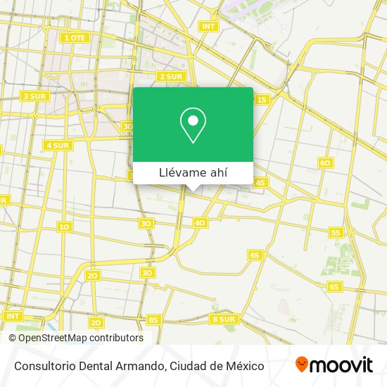 Mapa de Consultorio Dental Armando