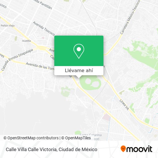 Mapa de Calle Villa Calle Victoria