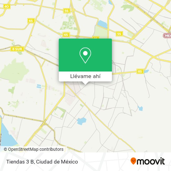 Mapa de Tiendas 3 B