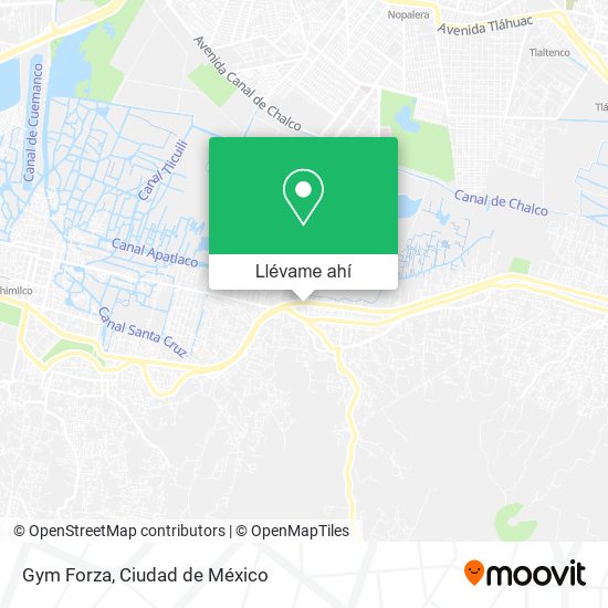 Mapa de Gym Forza