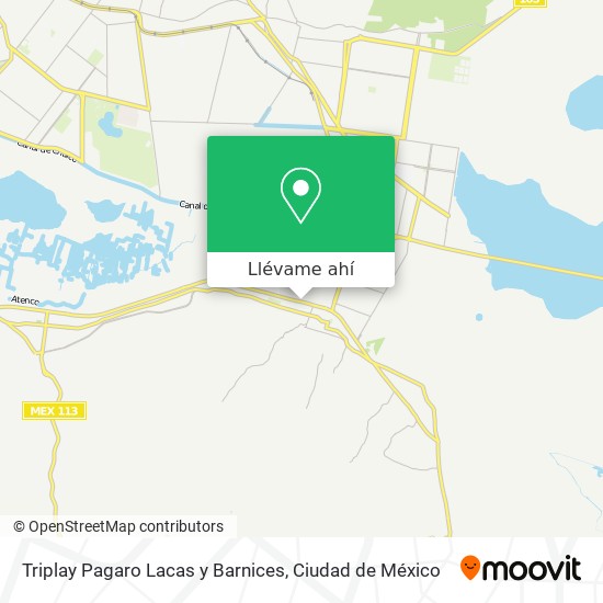 Mapa de Triplay Pagaro Lacas y Barnices
