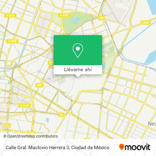 Mapa de Calle Gral. Maclovio Herrera 3