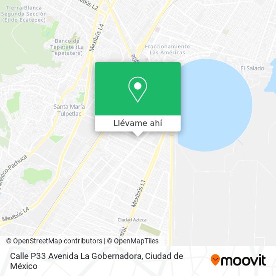 Mapa de Calle P33 Avenida La Gobernadora