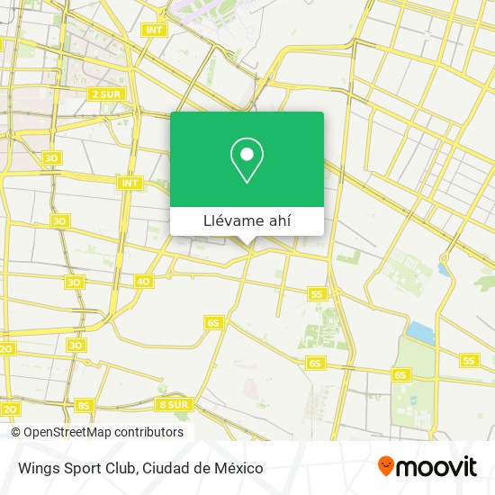 Mapa de Wings Sport Club