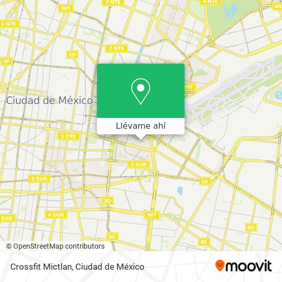 Mapa de Crossfit Mictlan