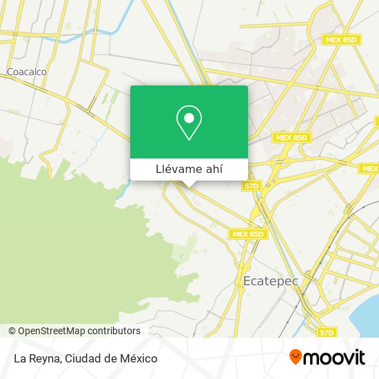 Mapa de La Reyna