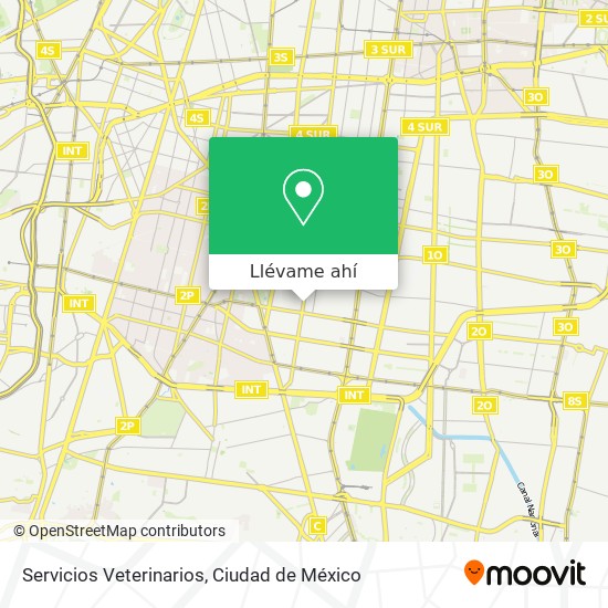 Mapa de Servicios Veterinarios