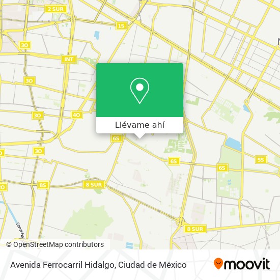 Mapa de Avenida Ferrocarril Hidalgo