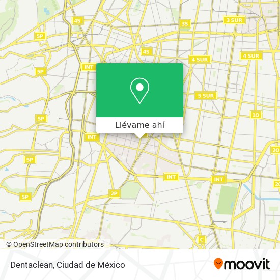 Mapa de Dentaclean