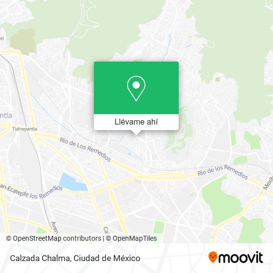 Mapa de Calzada Chalma