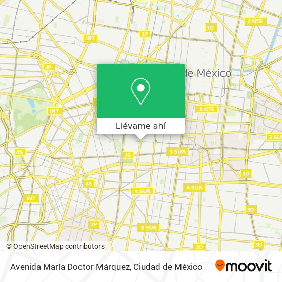 Mapa de Avenida María Doctor Márquez