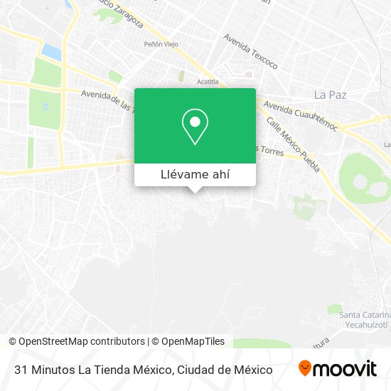 Mapa de 31 Minutos La Tienda México