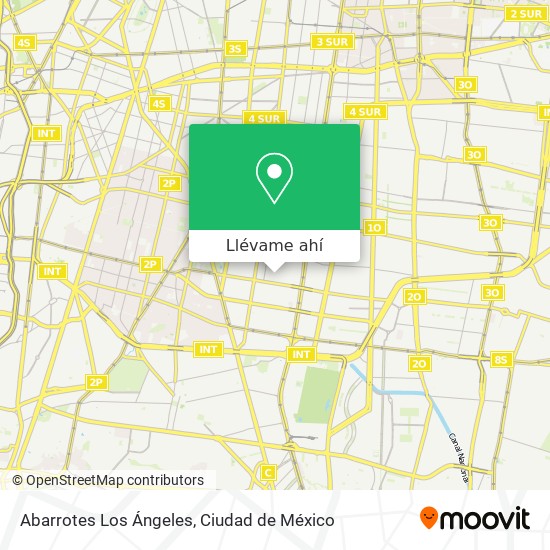 Mapa de Abarrotes Los Ángeles