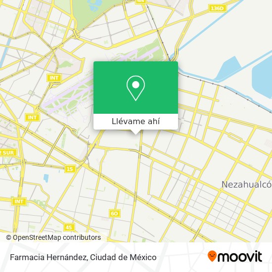 Mapa de Farmacia Hernández