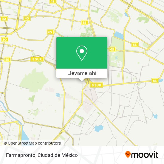 Mapa de Farmapronto