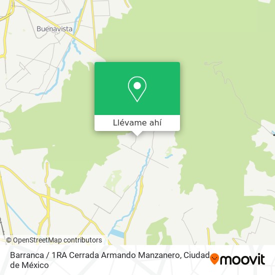 Mapa de Barranca / 1RA Cerrada Armando Manzanero