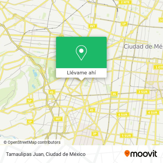 Mapa de Tamaulipas Juan