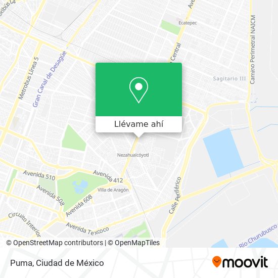 Cómo llegar a Puma en Tlalnepantla en Autobús o Metro?