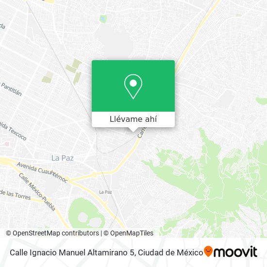 Cómo llegar a Calle Ignacio Manuel Altamirano 5 en Atenco en Autobús o  Metro?