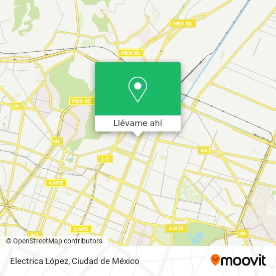 Mapa de Electrica López