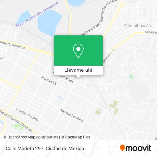 Mapa de Calle Marieta 297