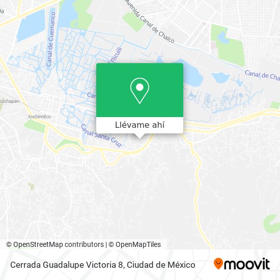 Mapa de Cerrada Guadalupe Victoria 8