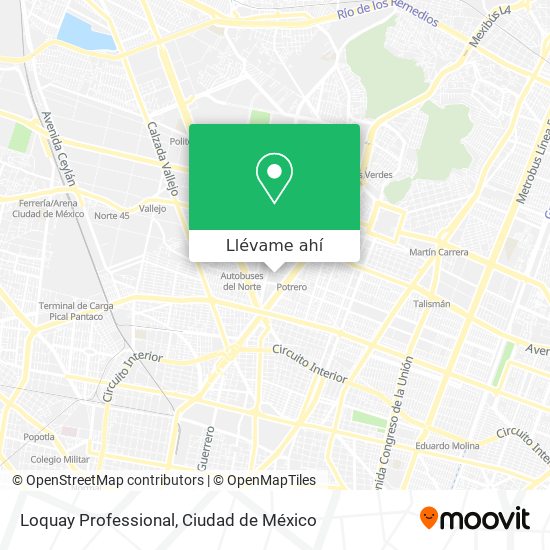 Mapa de Loquay Professional