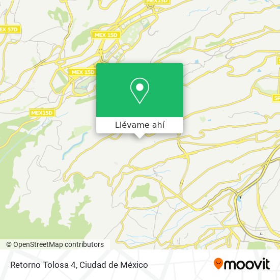 Mapa de Retorno Tolosa 4
