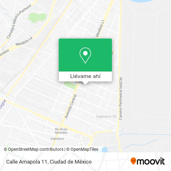 Mapa de Calle Amapola 11