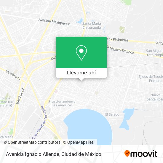 Cómo llegar a Avenida Ignacio Allende en Ecatepec De Morelos en Autobús?