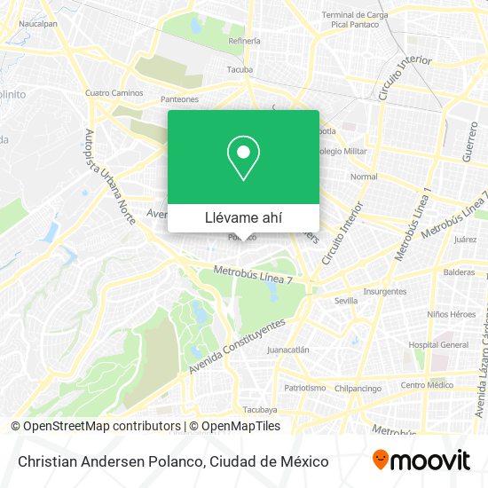 Mapa de Christian Andersen Polanco