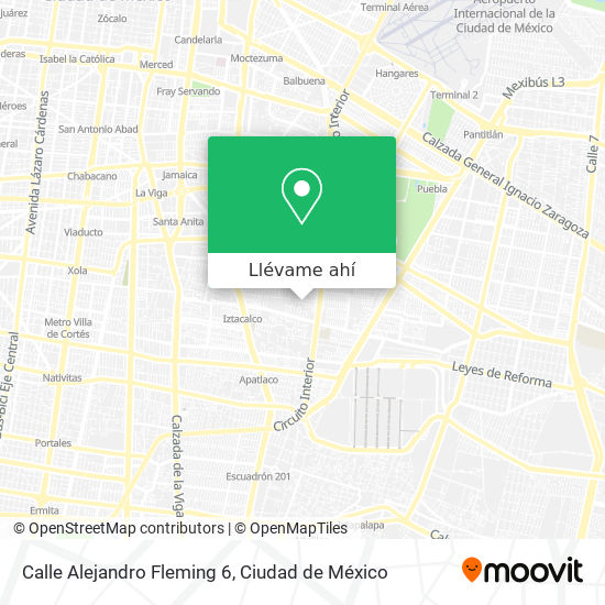 Mapa de Calle Alejandro Fleming 6