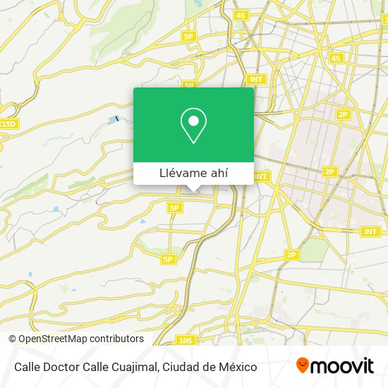 Mapa de Calle Doctor Calle Cuajimal
