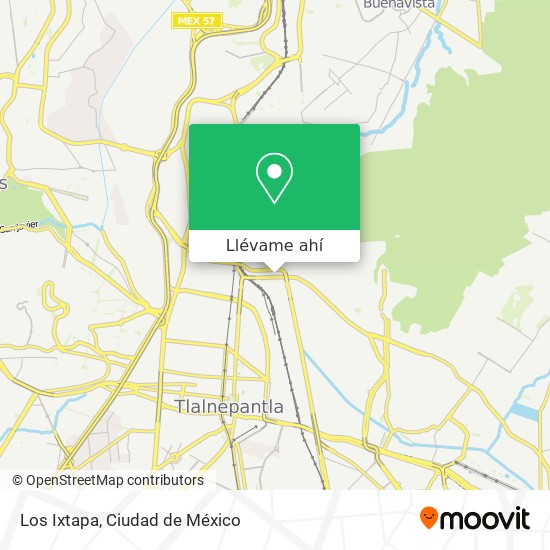 Mapa de Los Ixtapa