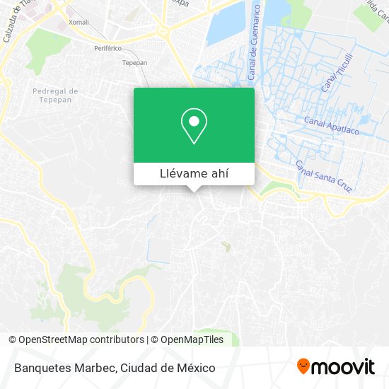 Mapa de Banquetes Marbec