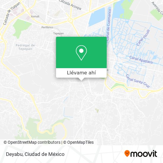 Mapa de Deyabu