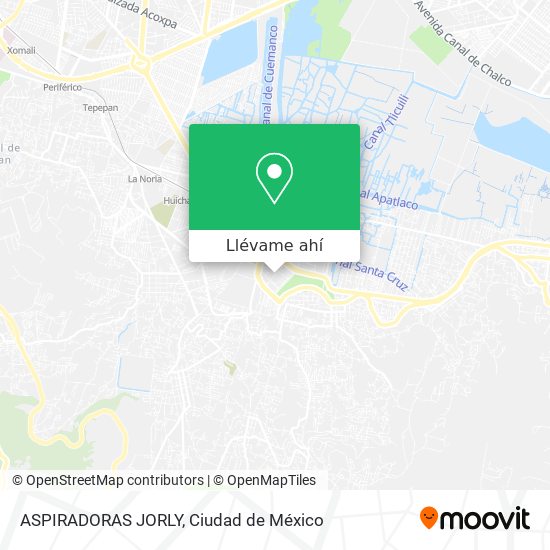 Mapa de ASPIRADORAS JORLY