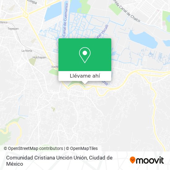 Mapa de Comunidad Cristiana Unción Unión