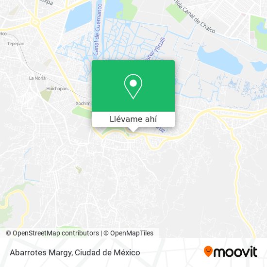 Mapa de Abarrotes Margy