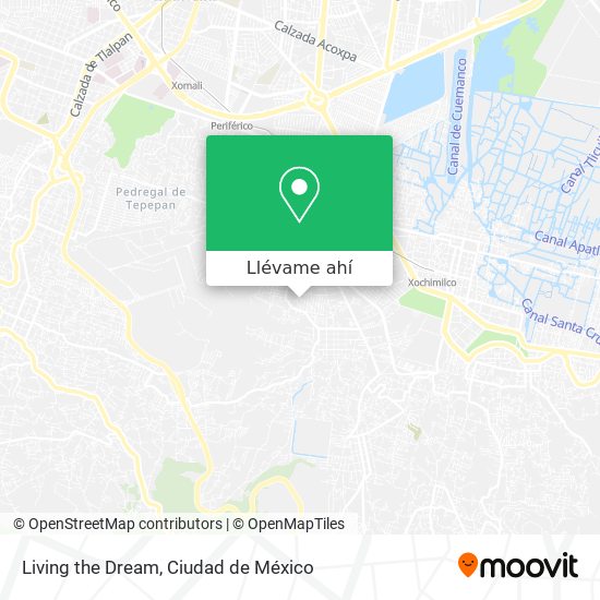 Mapa de Living the Dream