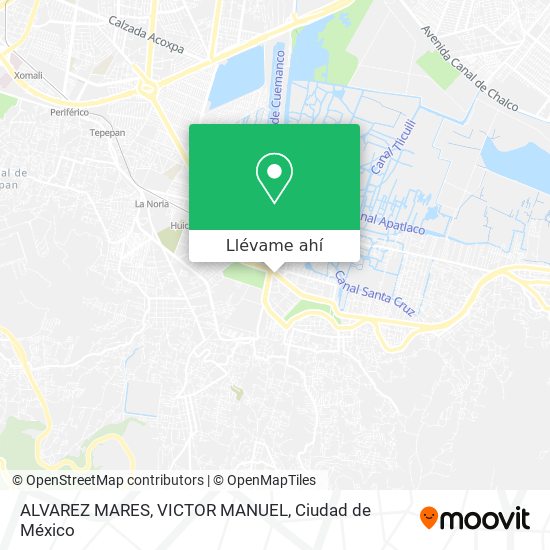 Mapa de ALVAREZ MARES, VICTOR MANUEL