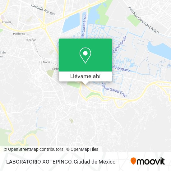 Mapa de LABORATORIO XOTEPINGO