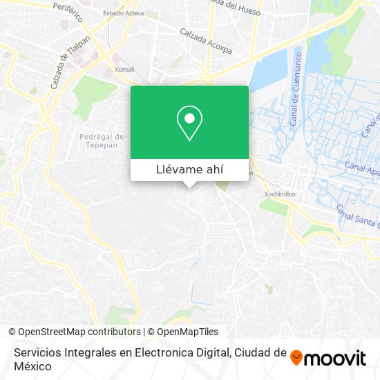 Mapa de Servicios Integrales en Electronica Digital